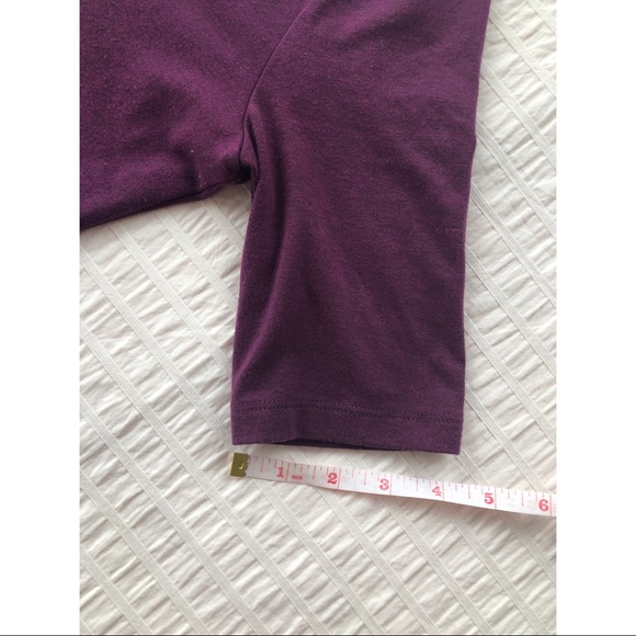 Short Sleeve Deep Magenta Body Con Dress - Picture 11 of 11